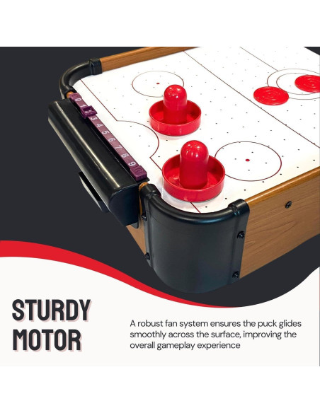 Juego de Hockey de Aire de Mesa Tradeopia 50.8x30.5cm 2 Jugadores