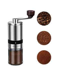 Molino de Café Manual BOMANSI BOMS - 6 Niveles Ajustables