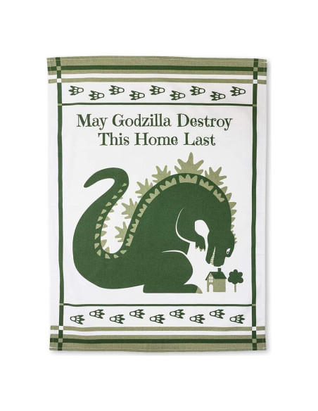 Paño de Cocina Godzilla 50x70 cm Algodón Reutilizable GetDigital