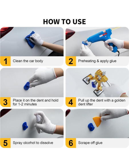 Kit de 31 Piezas para Sacar Abolladuras NJ FOREVER K2-3