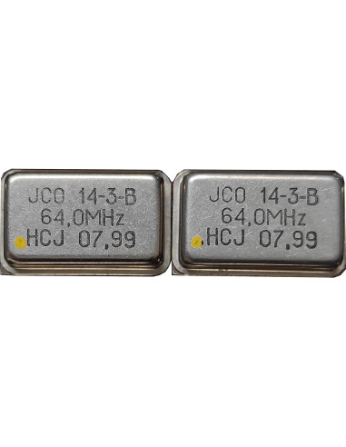 Oscilador de cristal 64 MHz Tongxiang DIP14 3.3V-5V 2 Pcs