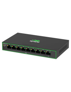 Interruptor PoE+ InHand ES220-8P-1T 9 Puertos 120W Metal