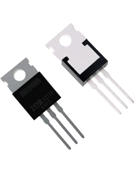 5 Piezas Transistor MOSFET N-Canal IRLZ44N 55V 47A TO-220