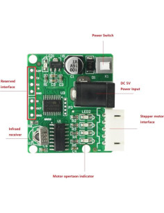 Controlador de Motor Paso a Paso DC 5V GODIYMODULES 28BYJ48 2