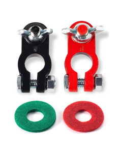 Kit de Terminales de Batería Universales Hanaiette 12V - Anticorrosión