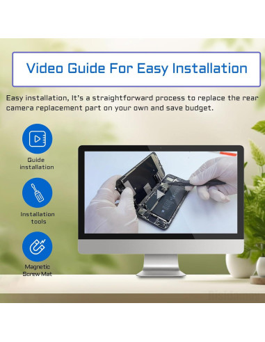 Cámara Principal Trasera Reemplazo para iPhone SE 2020 12MP
