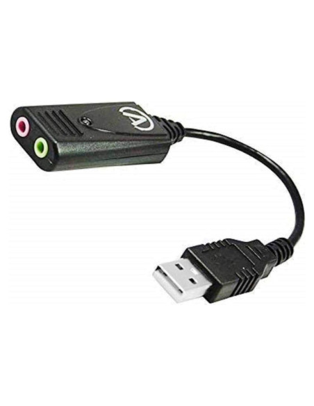 Tarjeta de Sonido Externa Andrea C1-1021450-1 USB 2.0 Alta Fidelidad