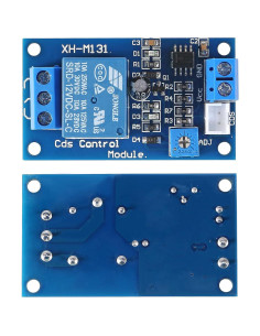 5 Módulos de Relé Fotoresistor D-FLIFE 12V 10A Control Luz 2