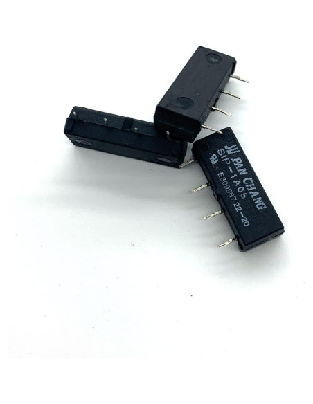 3 Pcs Relé Interruptor Reed SIP-1A05 5V 4 Pines