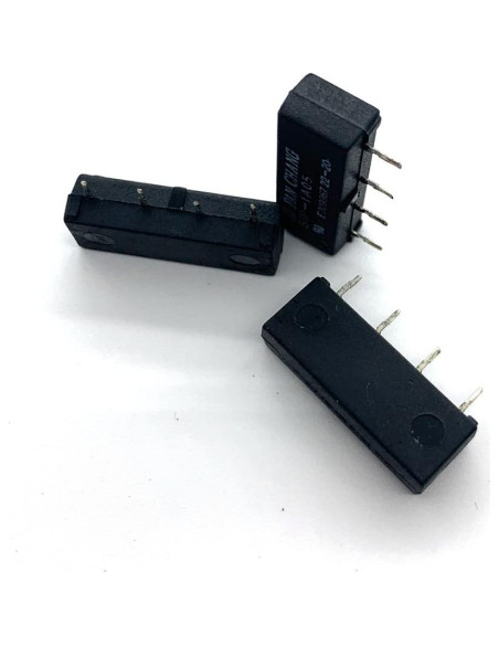 3 Pcs Relé Interruptor Reed SIP-1A05 5V 4 Pines