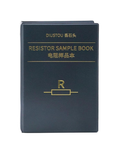 Kit de Resistores SMD 0402 DIUSTOU 170 Valores 0-10M 1%