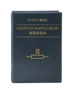 Kit de Resistores SMD 0402 DIUSTOU 170 Valores 0-10M 1% 2