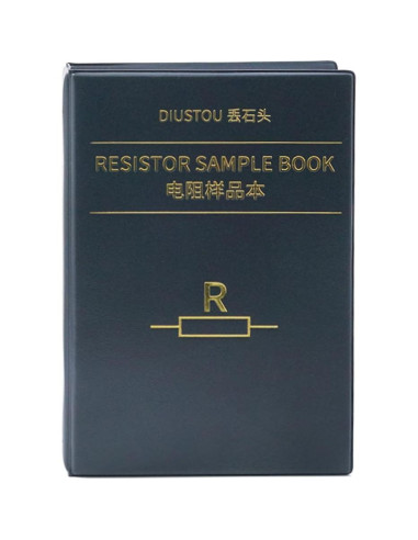 Kit de Resistores SMD 0402 DIUSTOU 170 Valores 0-10M 1%