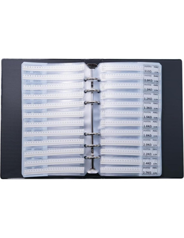 Kit de Resistores SMD 0402 DIUSTOU 170 Valores 0-10M 1%