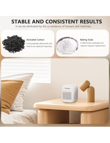 Desodorante para Refrigerador VERONLY, Carbón Activado, Blanco