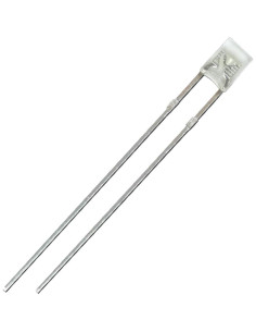 Diodo LED Blanco 2x3x4mm GuuYebe 100pcs DC 3V 20mA 2