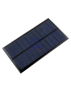 Módulo Solar 6V 1W SIALMSIANI para Carga de Baterías