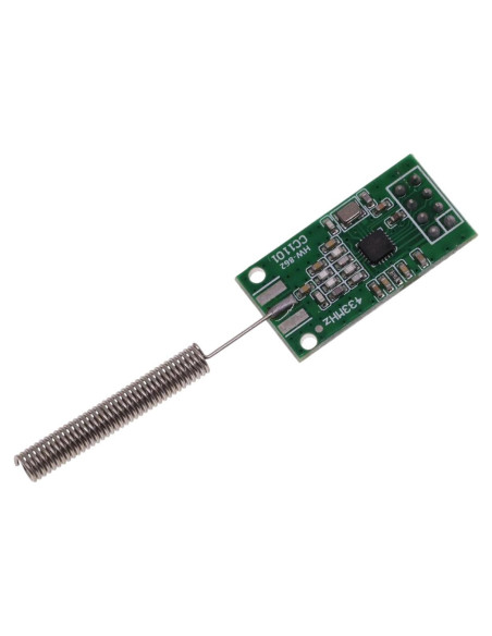 Módulo Inalámbrico Grrien CC1101 10mW 433/868MHz con Antena SMA