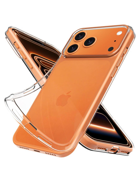 Funda Silicona Transparente Bokoo para iPhone 17 Pro Max