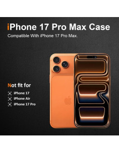 Funda Silicona Transparente Bokoo para iPhone 17 Pro Max 2