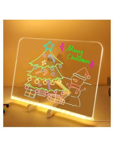 Tablero de Borrado en Seco LED Aryo Play 30x20 cm Acrílico