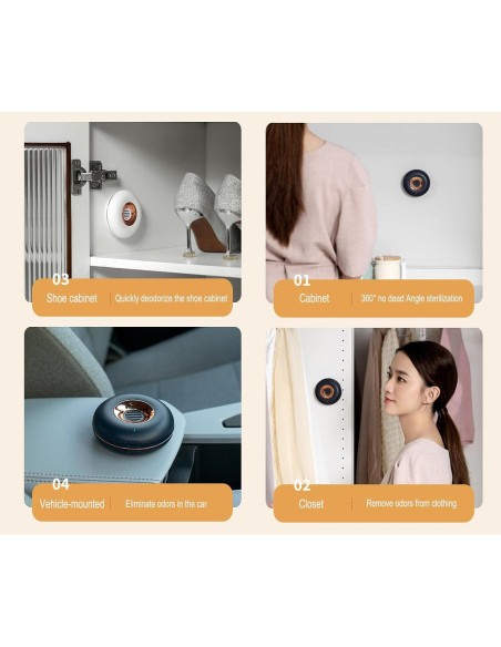 Desodorante de Refrigerador OUTWAY GXZ-RD1 Ozono Recargable