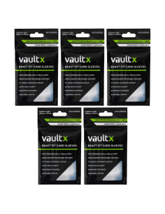 Mangas para Cartas Vault X Exact Fit 500 Unidades Alta Claridad