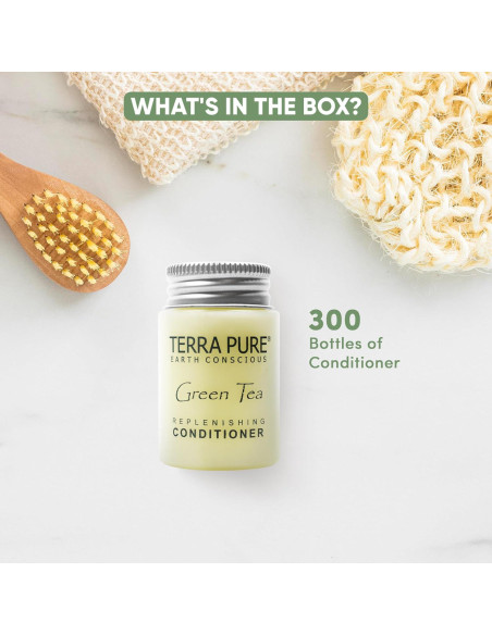 Acondicionador Terra Pure 1 oz - Kit de Amenidades Hotel 300 Piezas