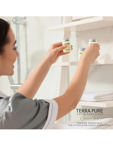 Acondicionador Terra Pure 1 oz - Kit de Amenidades Hotel 300 Piezas