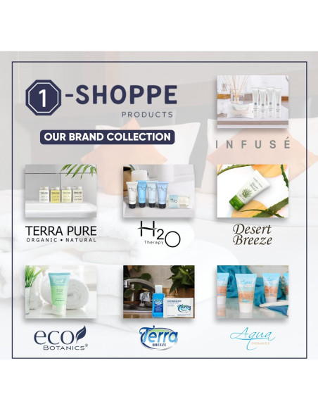 Acondicionador Terra Pure 1 oz - Kit de Amenidades Hotel 300 Piezas