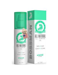 Aceite Hidratante Bossman 118 ml - Esencia Esmeralda Té Verde