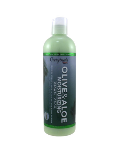 Loción de Crecimiento Aceite de Oliva Africas Best 355ml x6