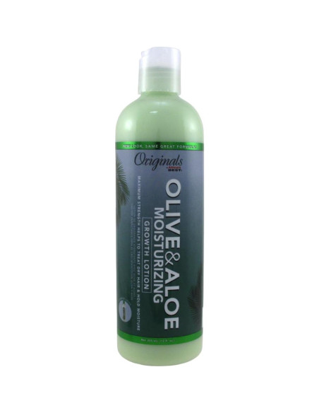 Loción de Crecimiento Aceite de Oliva Africas Best 355ml x6