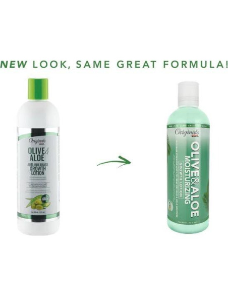 Loción de Crecimiento Aceite de Oliva Africas Best 355ml x6