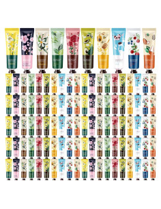 Set de 120 Cremas de Manos Dansib - 10 Fragancias Naturales