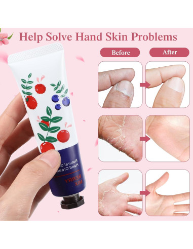 Set de 120 Cremas de Manos Dansib - 10 Fragancias Naturales