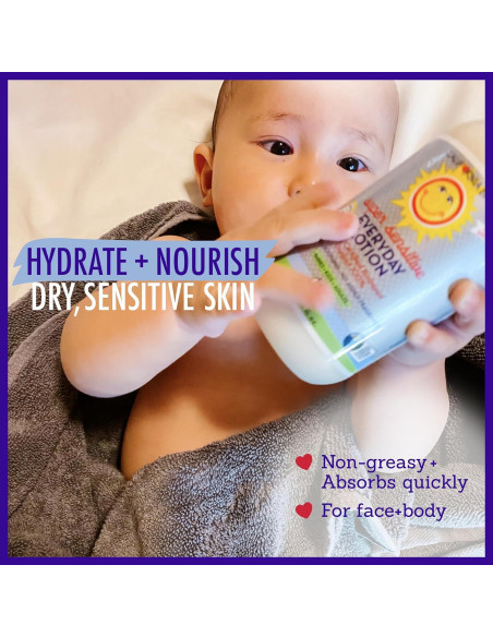 Loción Super Sensible California Baby 562 mL Hipoalergénica