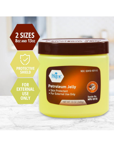 Vaselina Hidratante Medpride 368.5g con Fragancia a Cacao