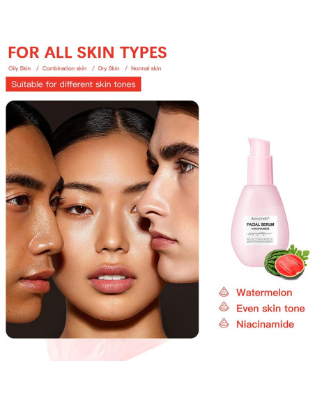 Suero Facial Hidratante WEEMAY 75ML Niacinamida Ácido Hialurónico