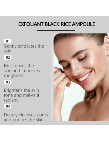 Set de Ampoule Exfoliante de Arroz YG LianKai 2 Pcs 100ml