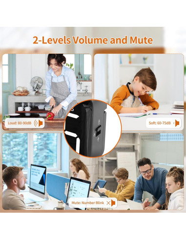 Temporizador Digital VOCOO Magnético para Cocina 99 Minutos