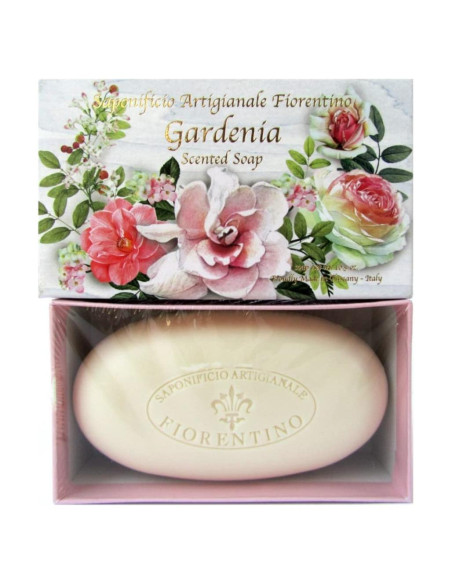 Jabón Aromatizado Gardenia 298 g Saponificio Artigianale