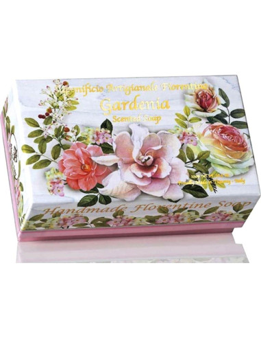 Jabón Aromatizado Gardenia 298 g Saponificio Artigianale