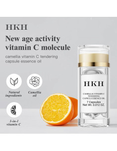 Cápsulas Suero Corrector de Manchas HKH Triple Vitamina C 40g 2