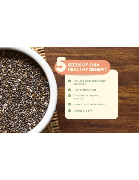 Suplemento de Semilla de Chía Vitalabs - 60 Cápsulas