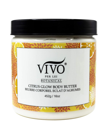 Manteca Corporal Vivo Per Lei Vitamina C 452g - Hidratante Antienvejecimiento