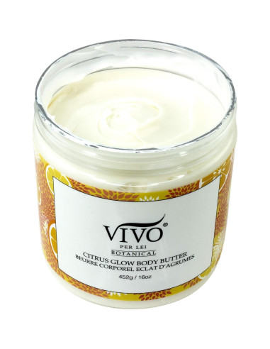 Manteca Corporal Vivo Per Lei Vitamina C 452g - Hidratante Antienvejecimiento