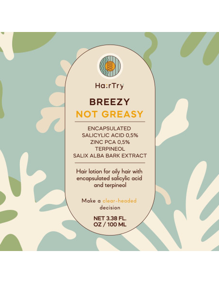 Suero para Cuero Cabelludo Graso HairTry 100ml - Ácido Salicílico