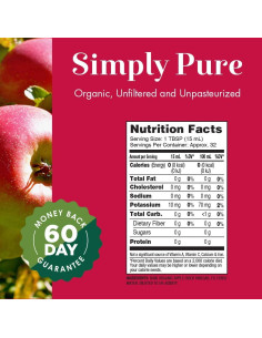 Vinagre de Sidra de Manzana Orgánico Dynamic Health 473 ml 2