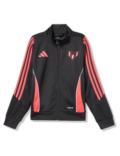 Chaqueta adidas para niños Messi AEROREADY negra